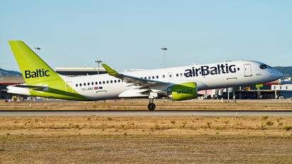 YL-ABC - Air Baltic Airbus A220-300