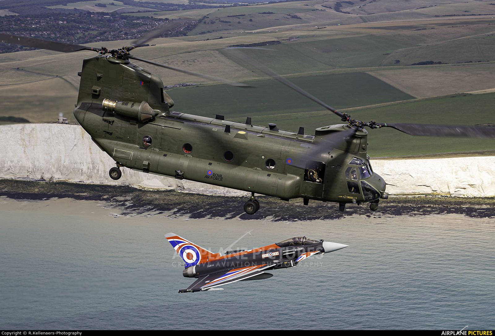 Royal Air Force ZA680 aircraft at Eastbourne - Off-Airport