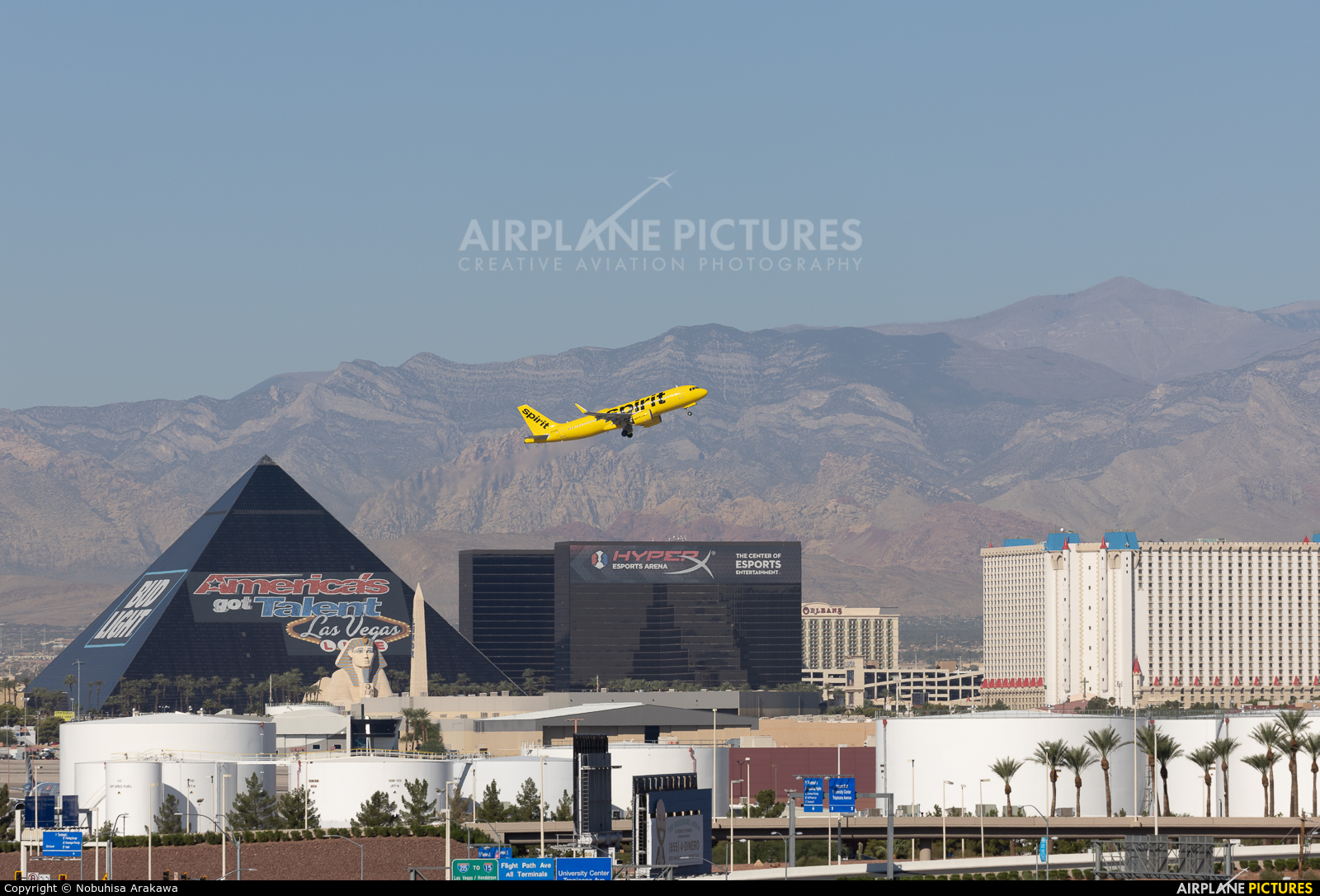 Spirit Airlines N648NK aircraft at Las Vegas - McCarran Intl
