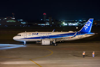 JA218A - ANA - All Nippon Airways Airbus A320 NEO