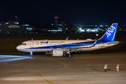 JA218A - ANA - All Nippon Airways Airbus A320 NEO aircraft