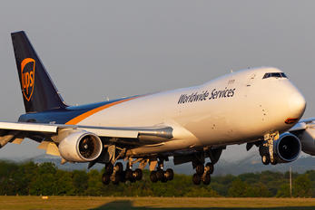 N628UP - UPS - United Parcel Service Boeing 747-8F