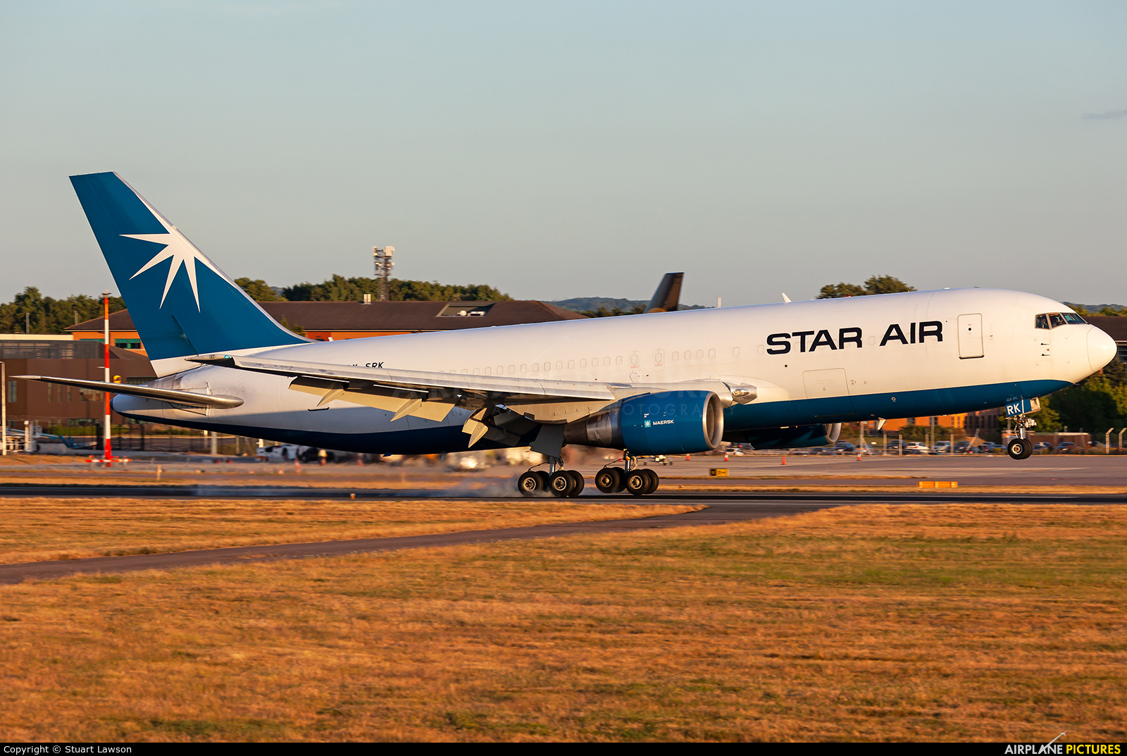 Star Air Freight OY-SRK aircraft at East Midlands
