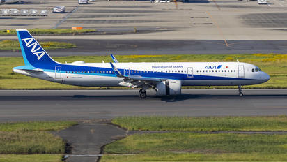 JA136A - ANA - All Nippon Airways Airbus A321 NEO