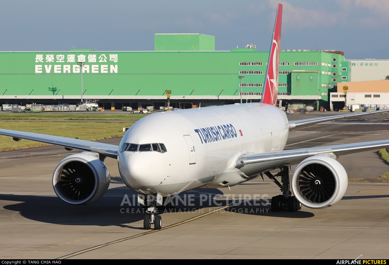 Turkish Cargo TC-LJM aircraft at Taipei - Taoyuan Intl