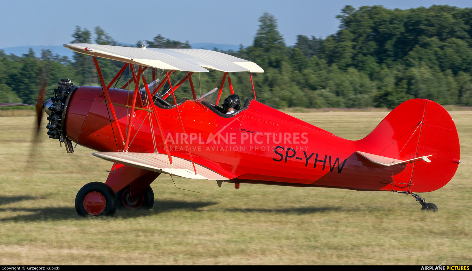Private SP-YHW aircraft at Rybnik - Gotartowice