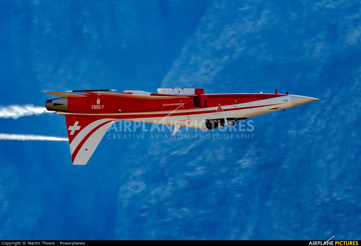 Switzerland - Air Force: Patrouille Suisse J-3082 aircraft at -Do Not Use-