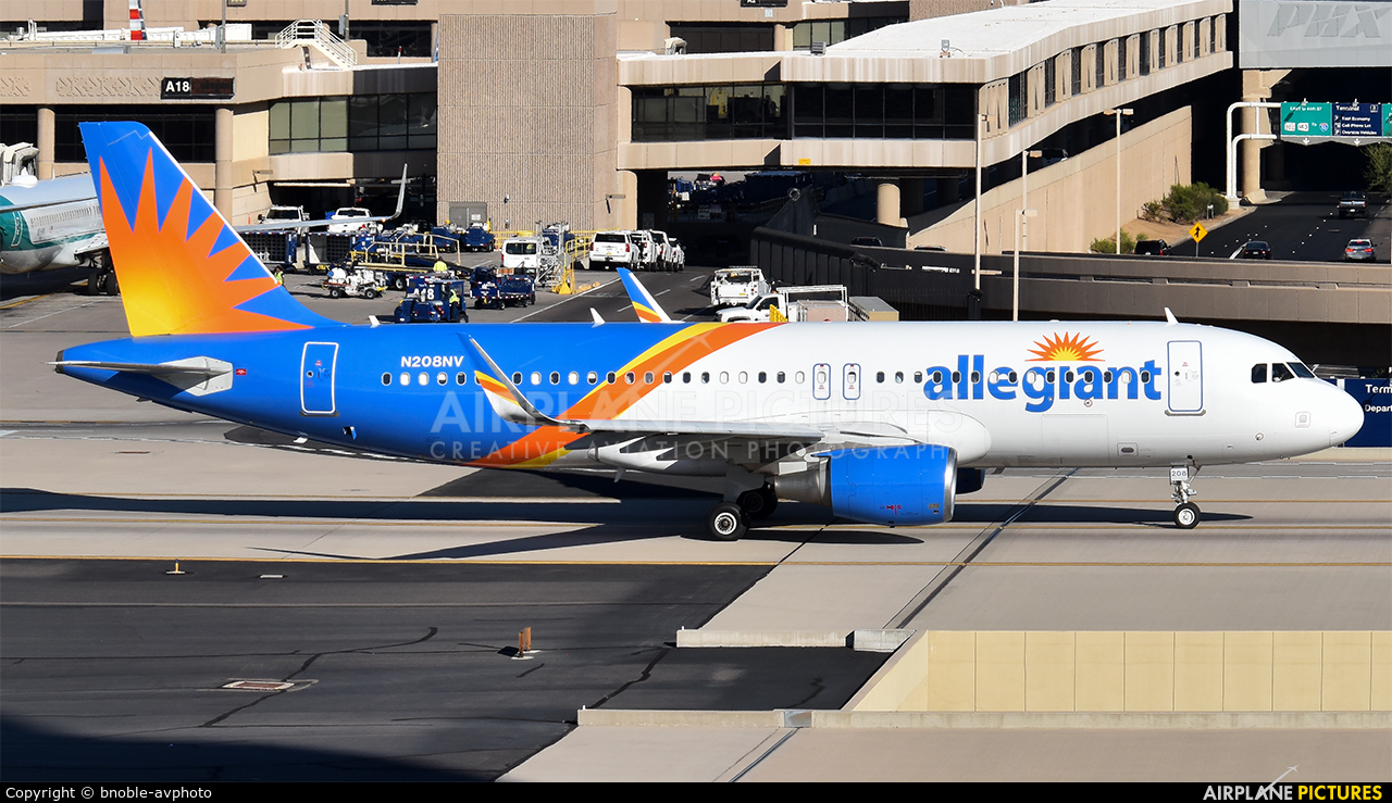 Allegiant Air N208NV aircraft at Phoenix - Sky Harbor Intl
