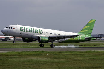 PK-GLO - Citilink Airbus A320