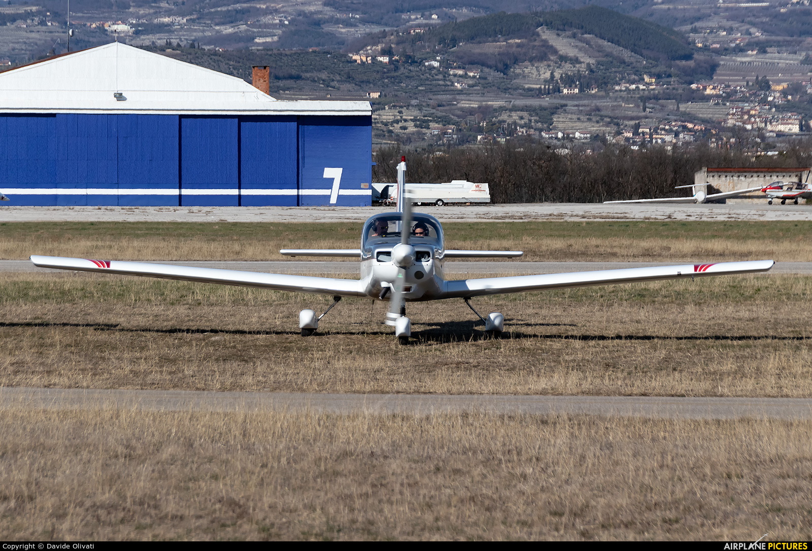 Private I-ELWF aircraft at Verona - Boscomantico