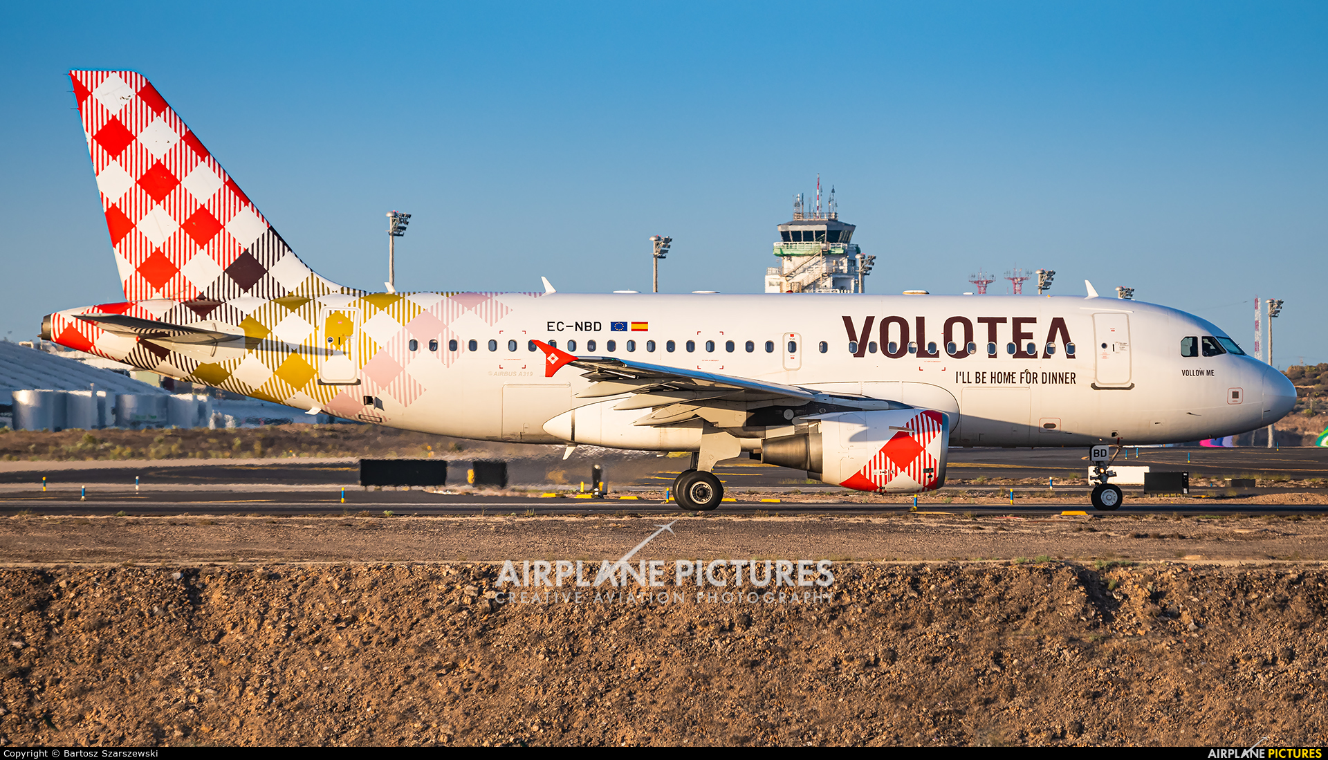 Volotea Airlines EC-NBD aircraft at Tenerife Sur - Reina Sofia