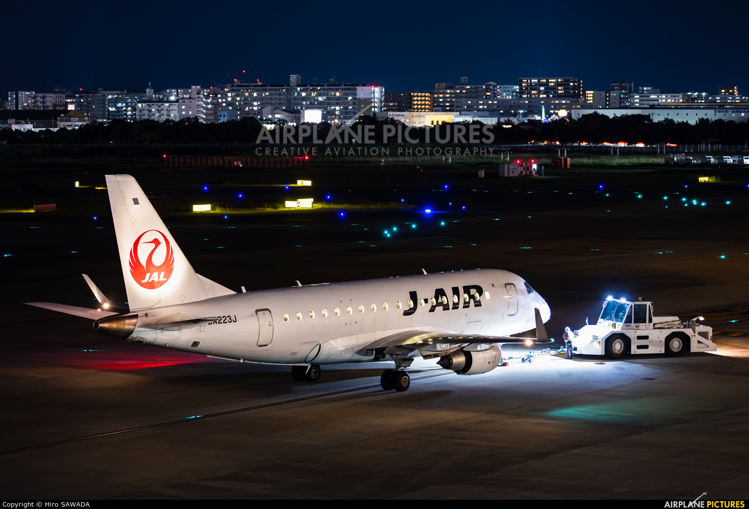 J-Air JA223J aircraft at Fukuoka
