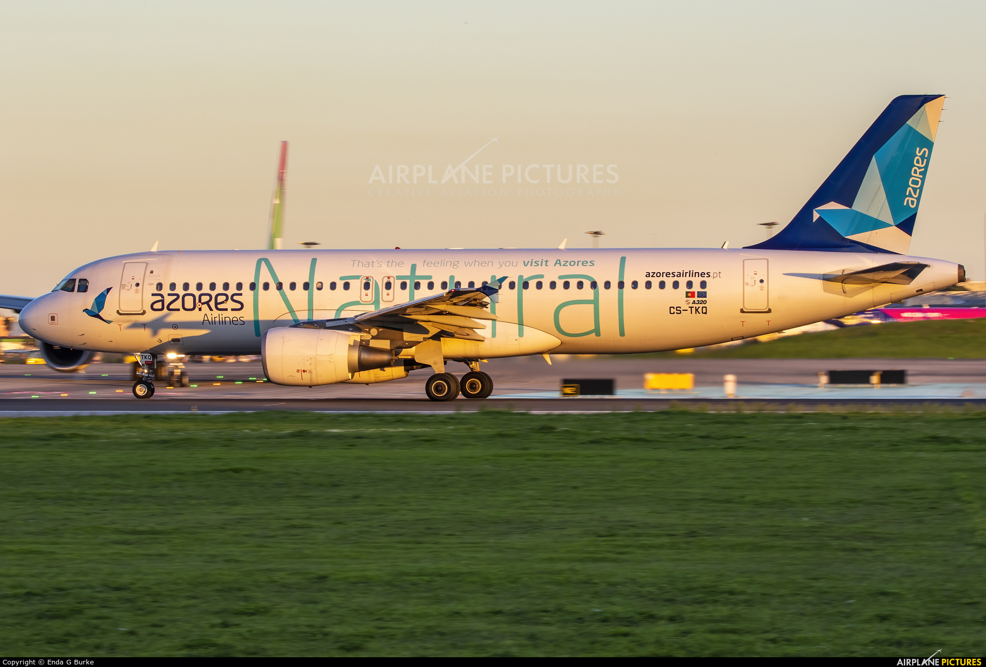 Azores Airlines CS-TKQ aircraft at Lisbon