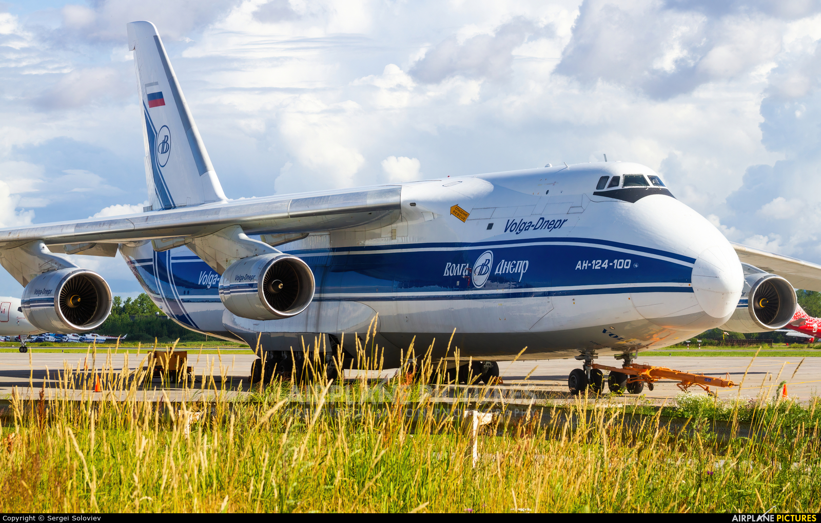 Volga Dnepr Airlines RA-82078 aircraft at St. Petersburg - Pulkovo