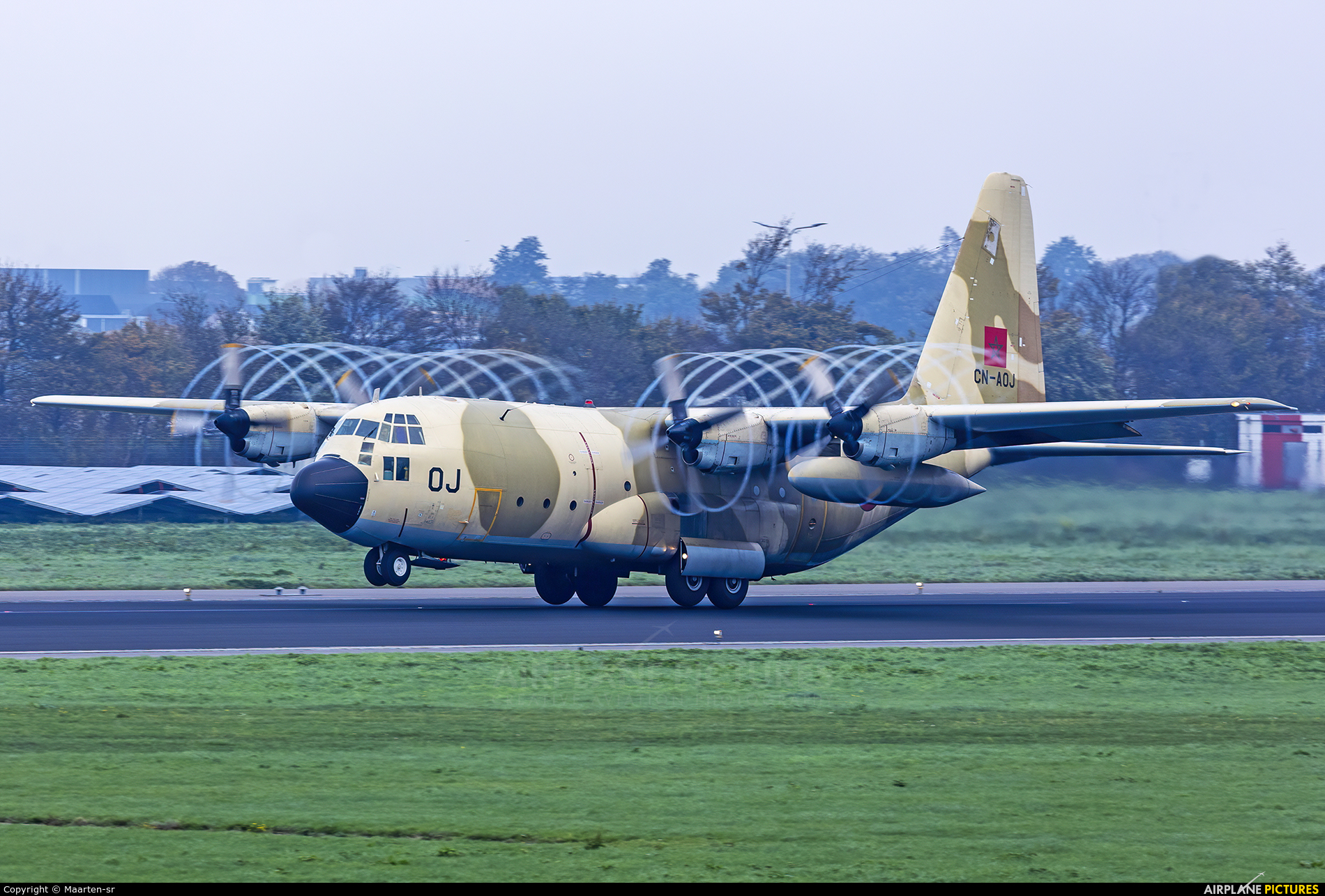 Morocco - Air Force CNA-OJ aircraft at Rotterdam