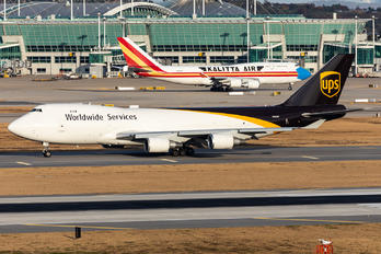 N582UP - UPS - United Parcel Service Boeing 747-400F, ERF