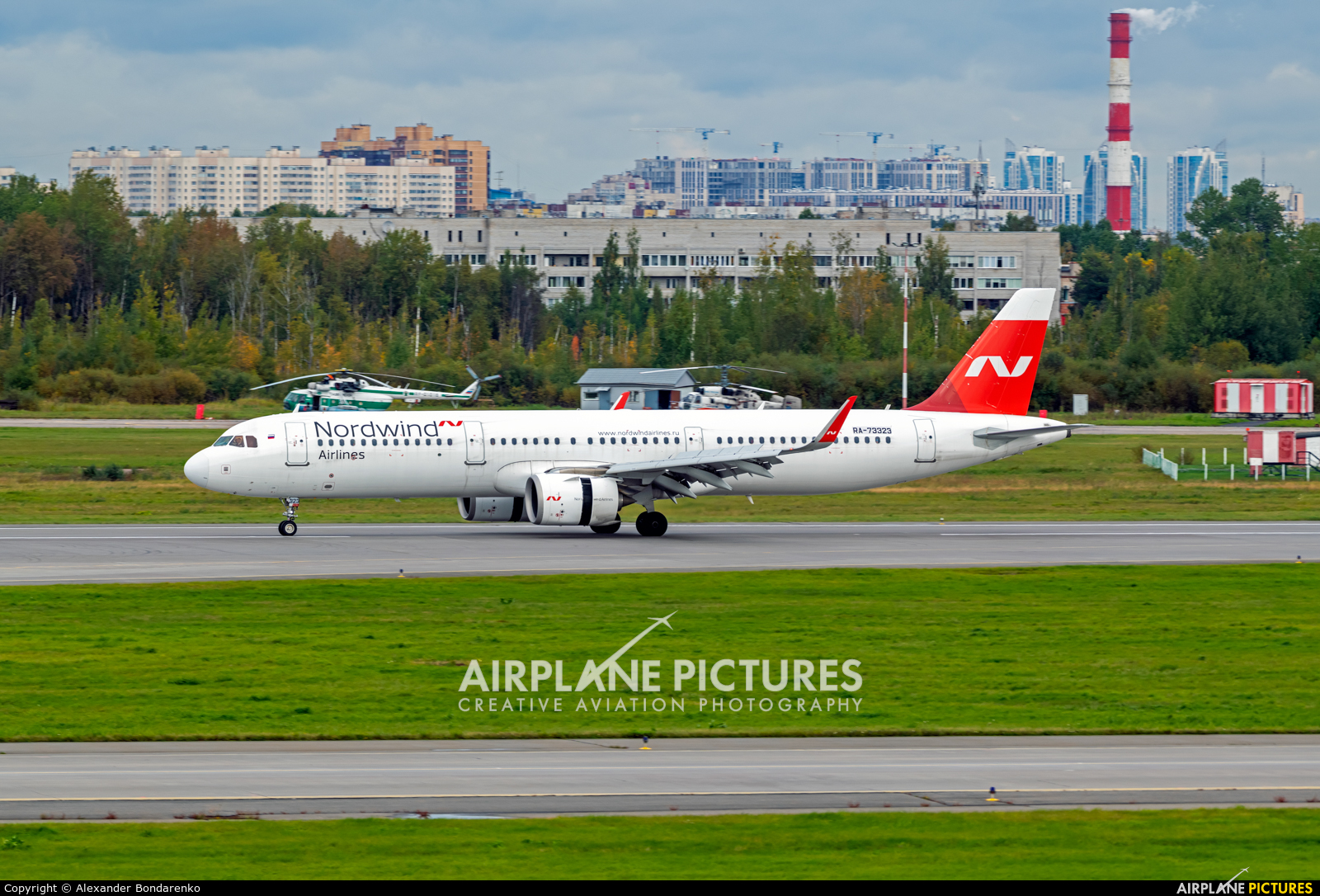 Nordwind Airlines RA-73323 aircraft at St. Petersburg - Pulkovo