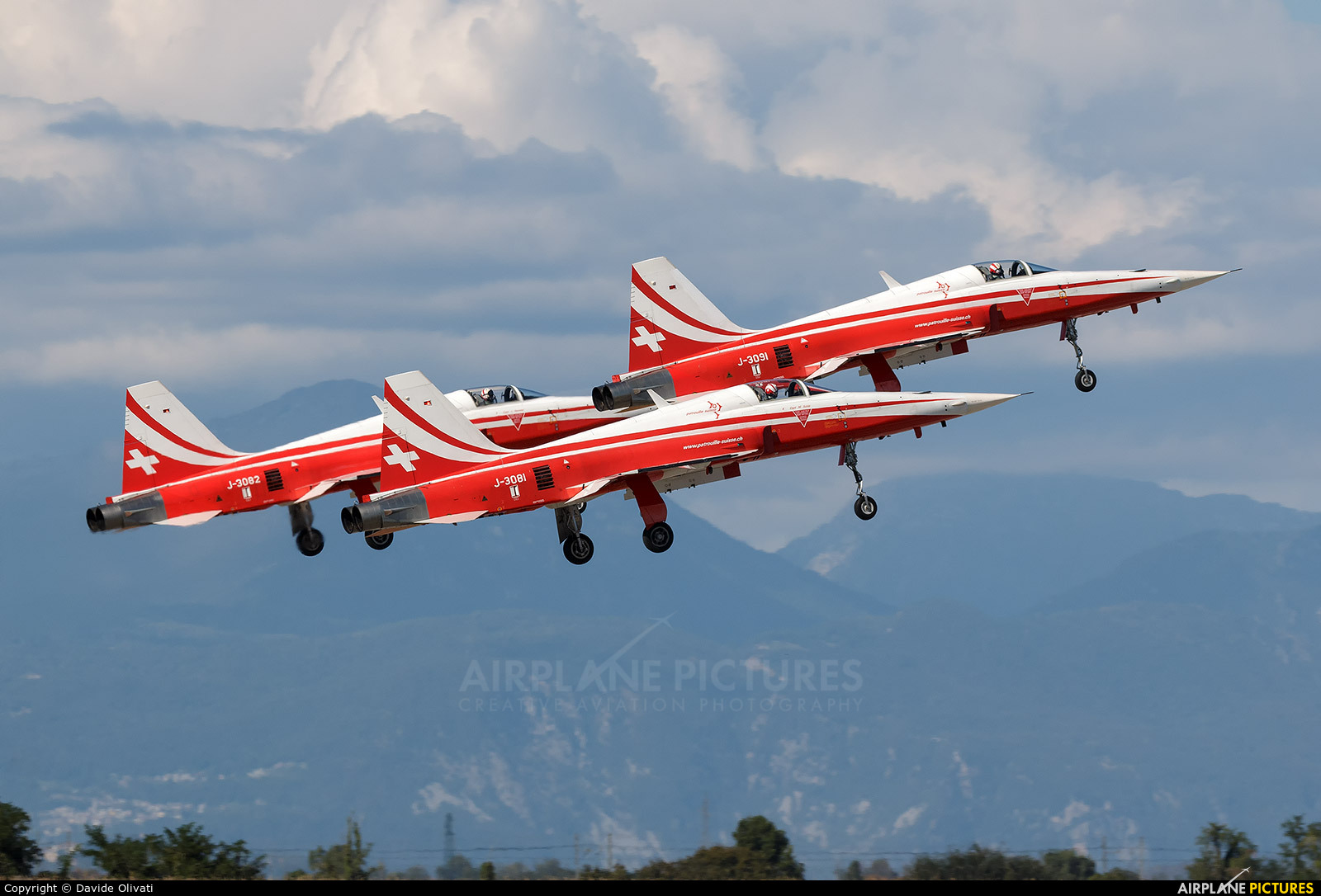 Switzerland - Air Force J-3081 aircraft at Rivolto