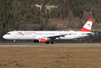 OE-LBA - Austrian Airlines/Arrows/Tyrolean Airbus A321