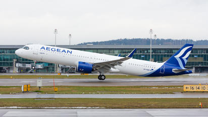 SX-NAB - Aegean Airlines Airbus A321 NEO