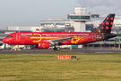 Brussels Airlines Airbus A320 OO-SNO at Manchester airport