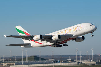 A6-EEL - Emirates Airlines Airbus A380