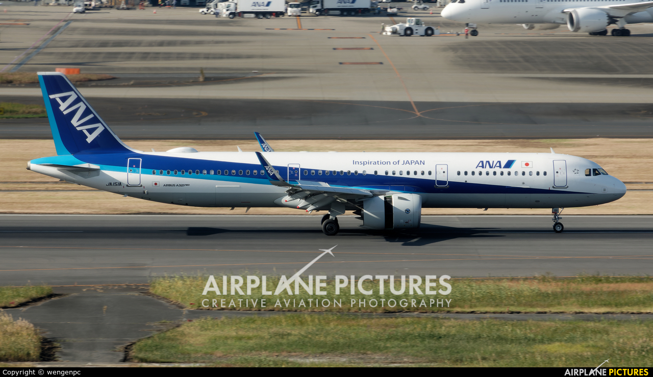 ANA - All Nippon Airways JA151A aircraft at Tokyo - Haneda Intl