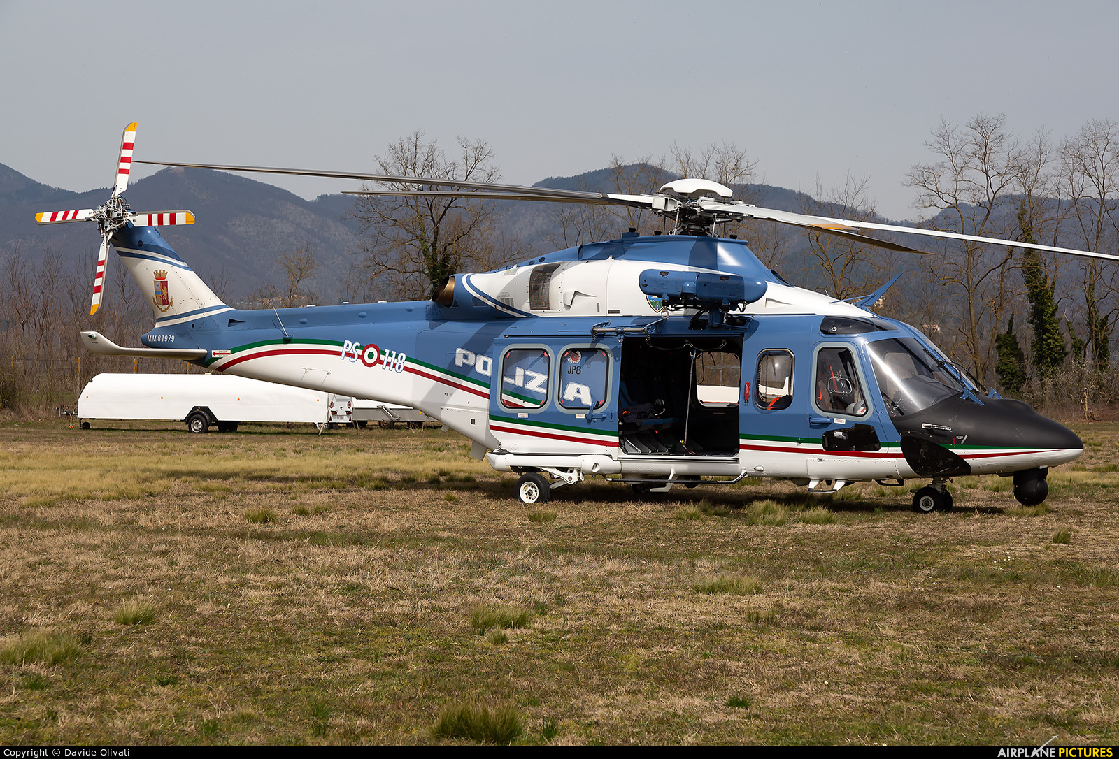 Italy - Police MM81979 aircraft at Off Airport - Italy