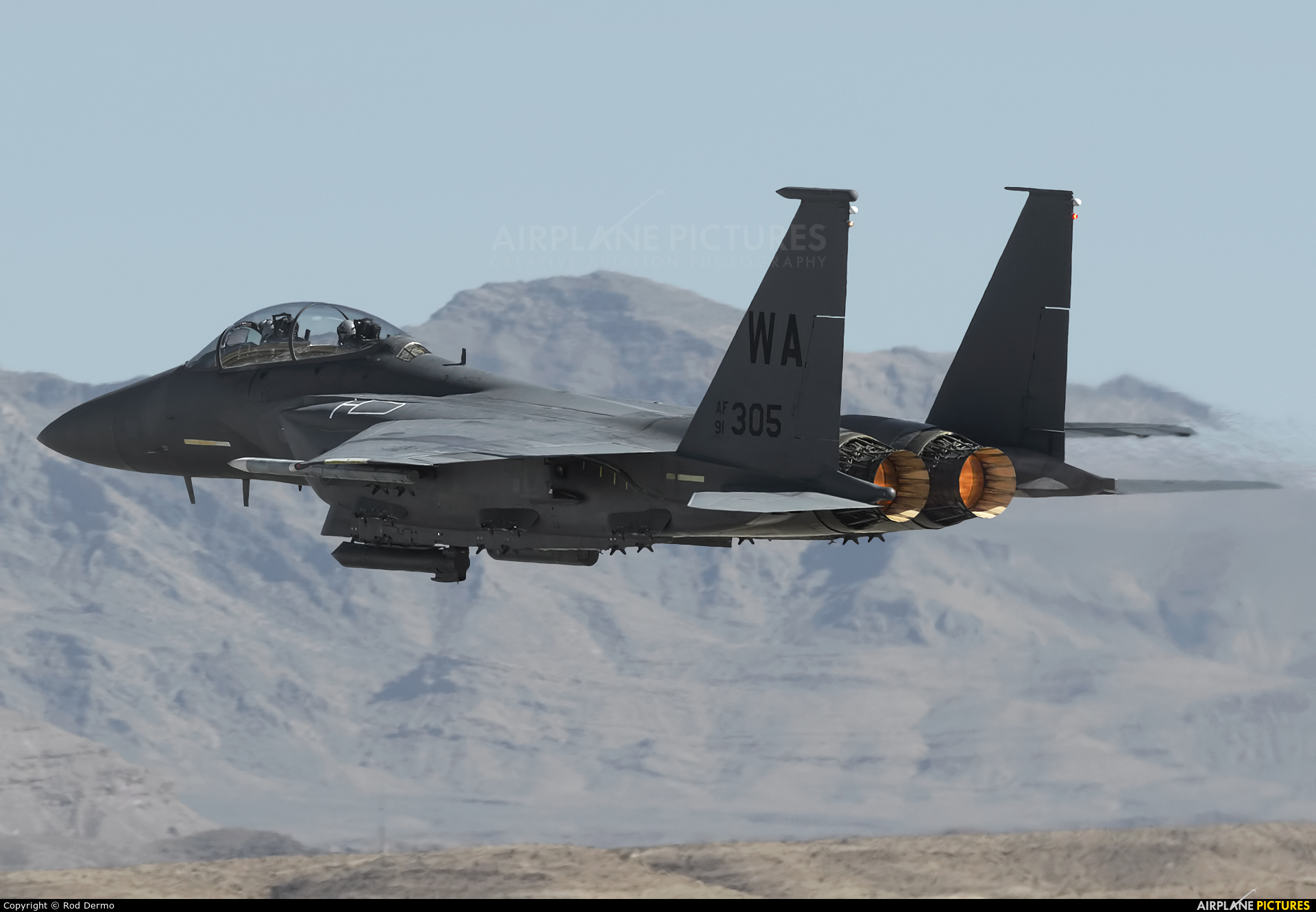 USA - Air Force 91-0305 aircraft at Nellis AFB