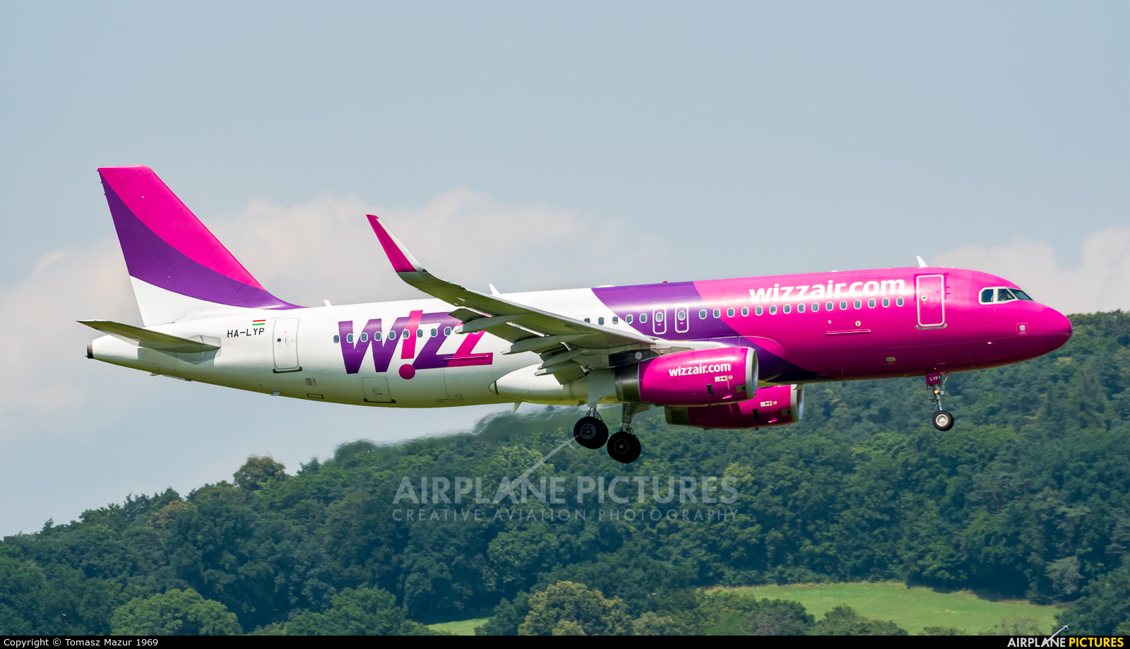 Wizz Air HA-LYP aircraft at Kraków - John Paul II Intl