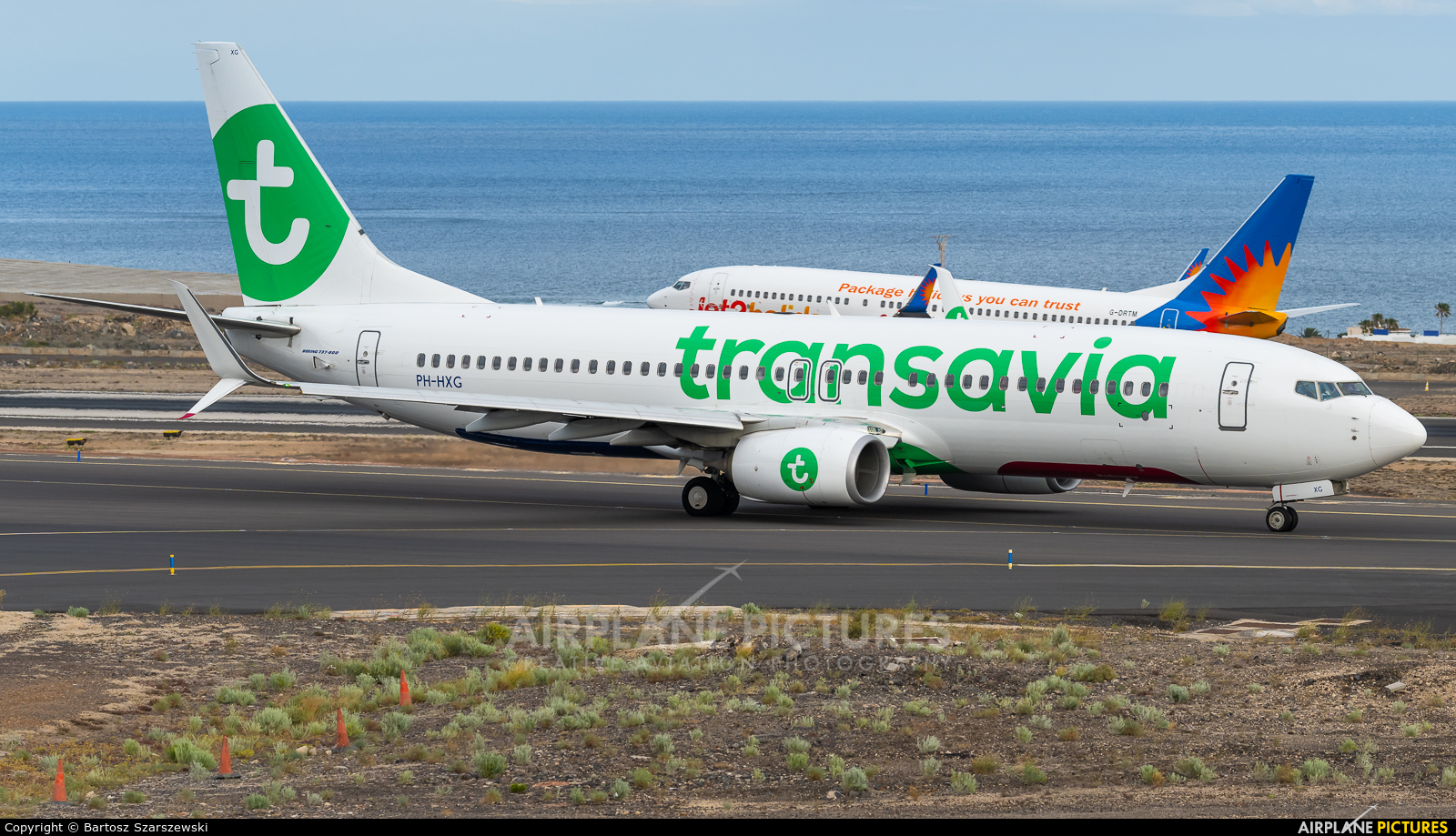 Transavia PH-HXG aircraft at Tenerife Sur - Reina Sofia