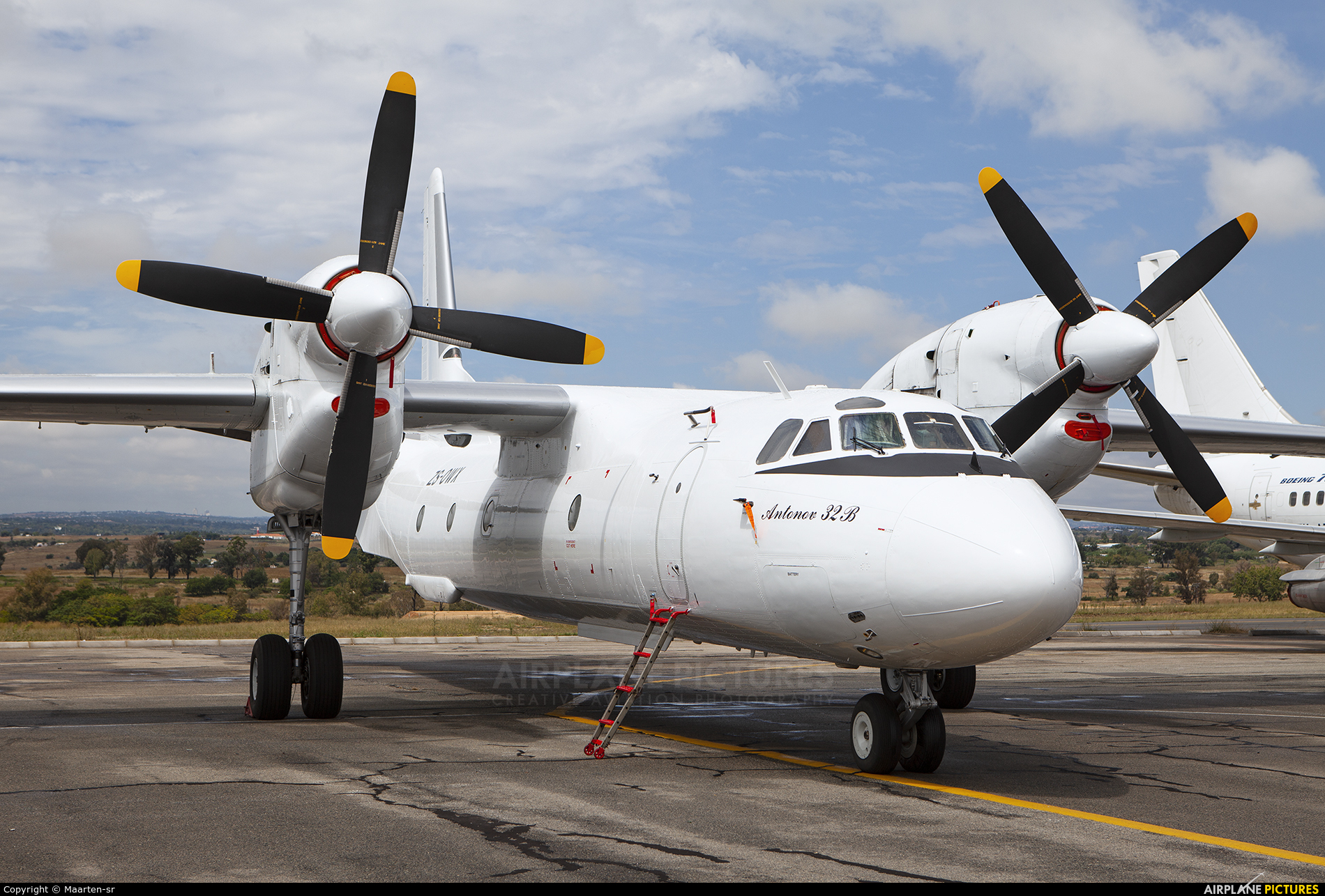 Valan International Cargo ZS-OWX aircraft at Lanseria