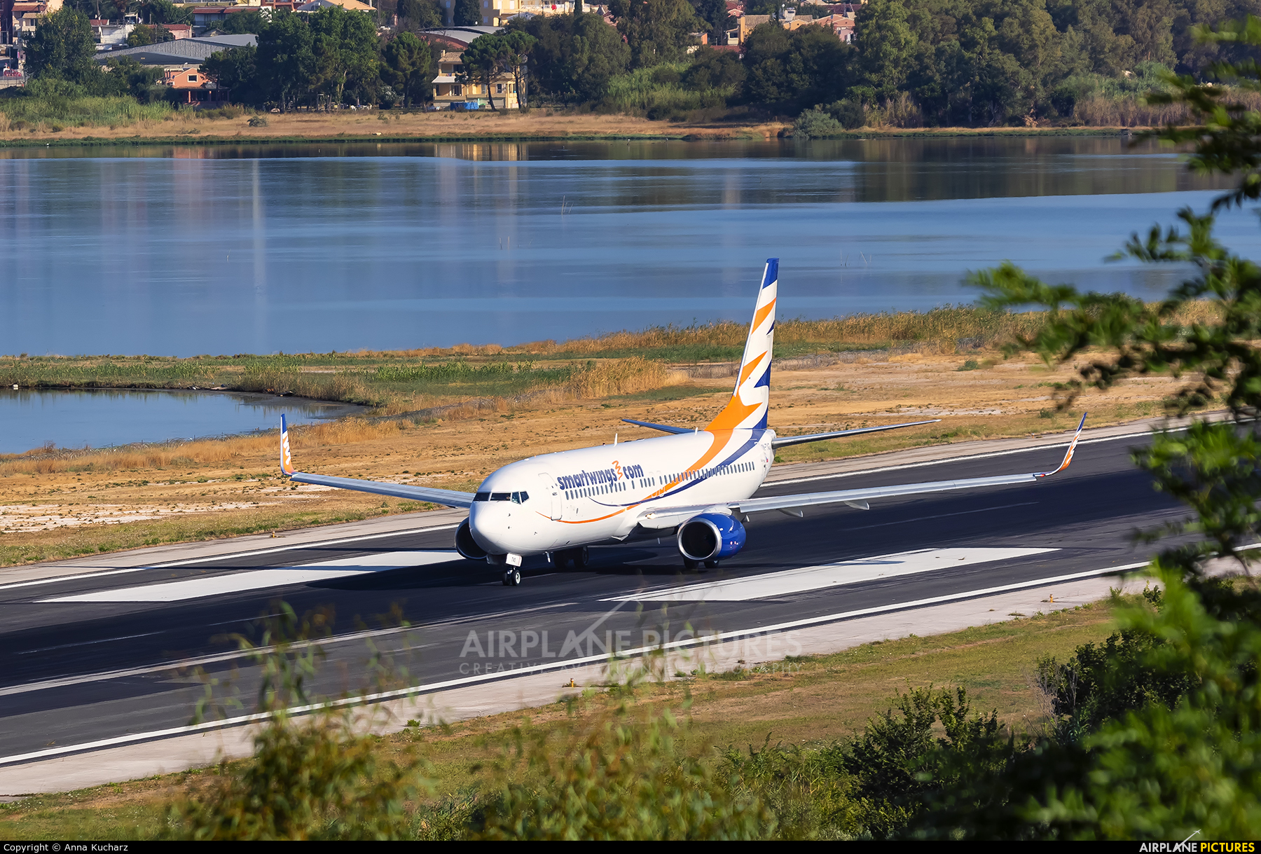 SmartWings OK-TVO aircraft at Corfu - Ioannis Kapodistrias