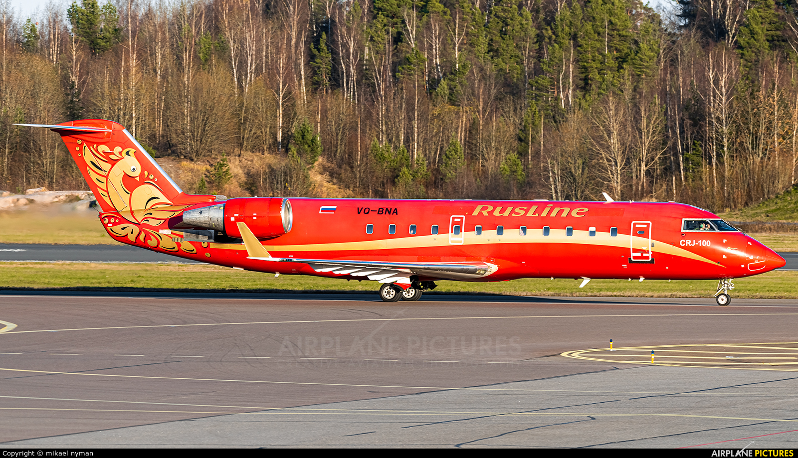 Rusline VQ-BNA aircraft at Helsinki - Vantaa
