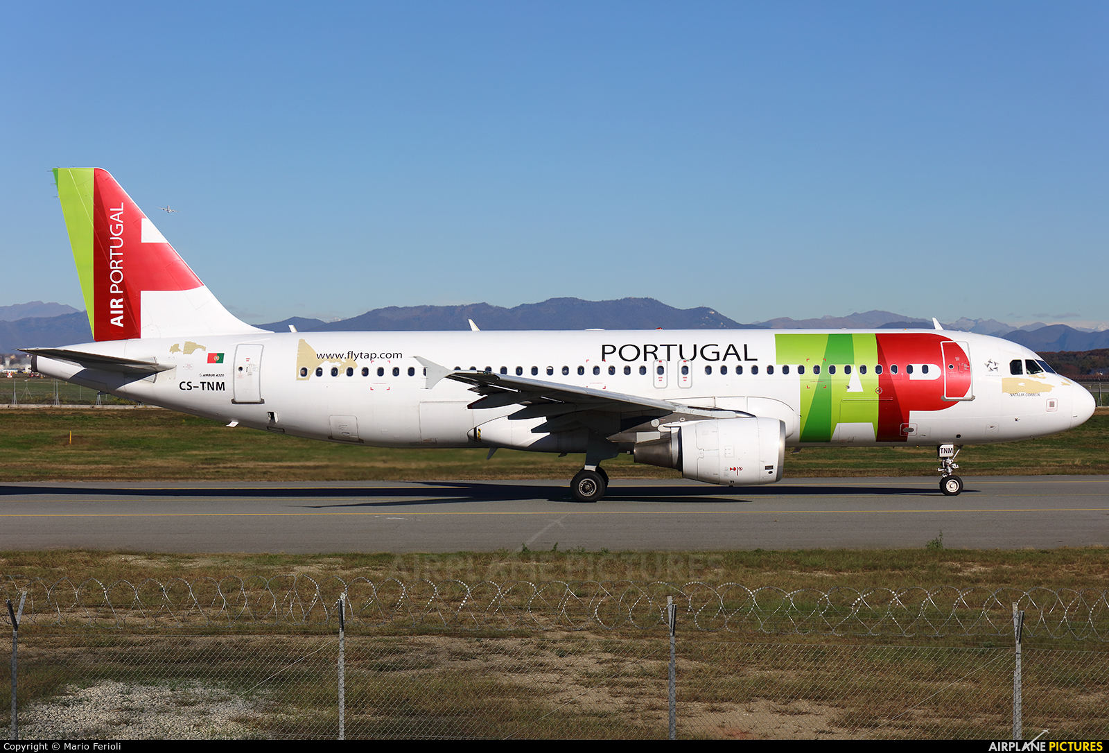 TAP Portugal CS-TNM aircraft at Milan - Malpensa
