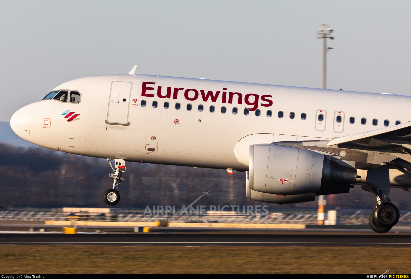 Eurowings D-AEWL aircraft at Vienna - Schwechat