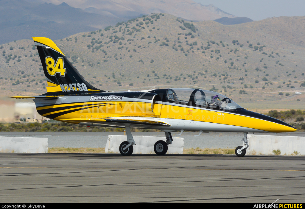 Private N247SG aircraft at Reno - Stead