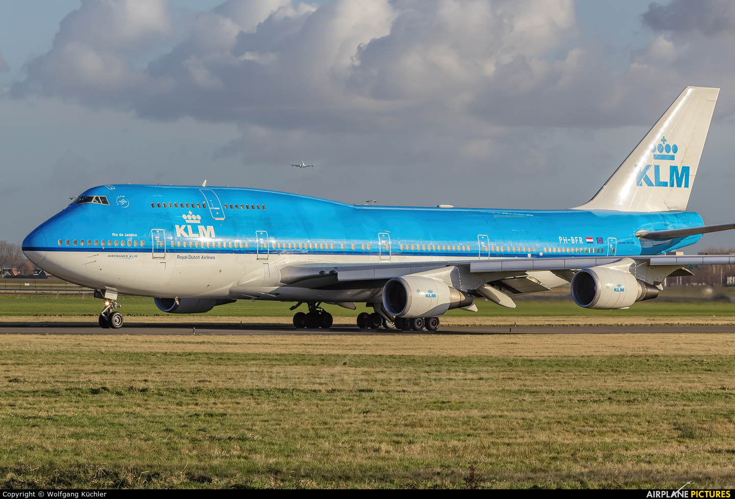 KLM PH-BFR aircraft at Amsterdam - Schiphol