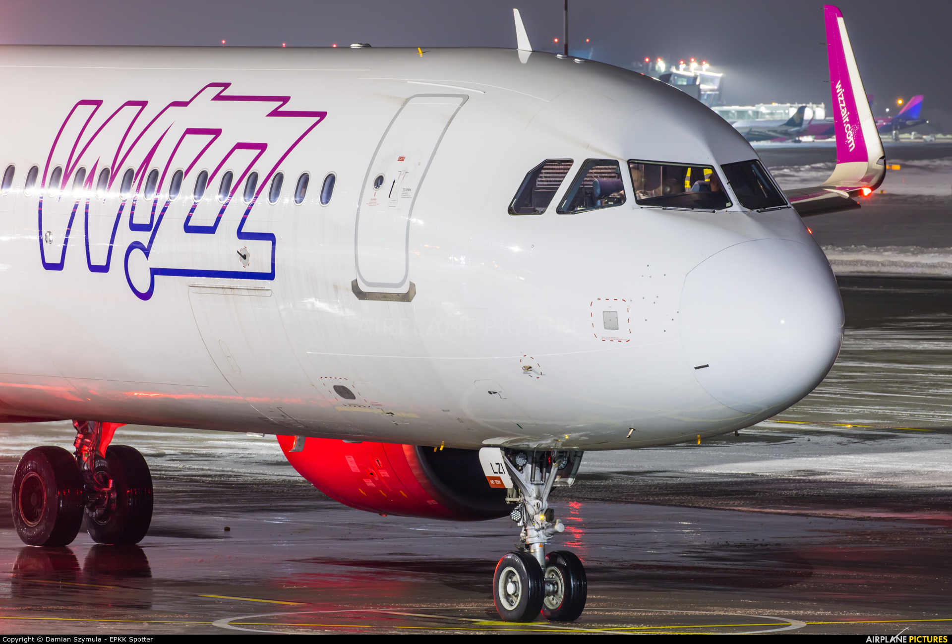 Wizz Air HA-LZI aircraft at Katowice - Pyrzowice