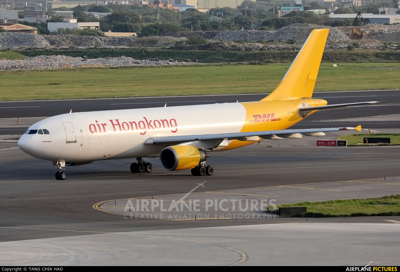Air Hong Kong B-LDE aircraft at Taipei - Taoyuan Intl