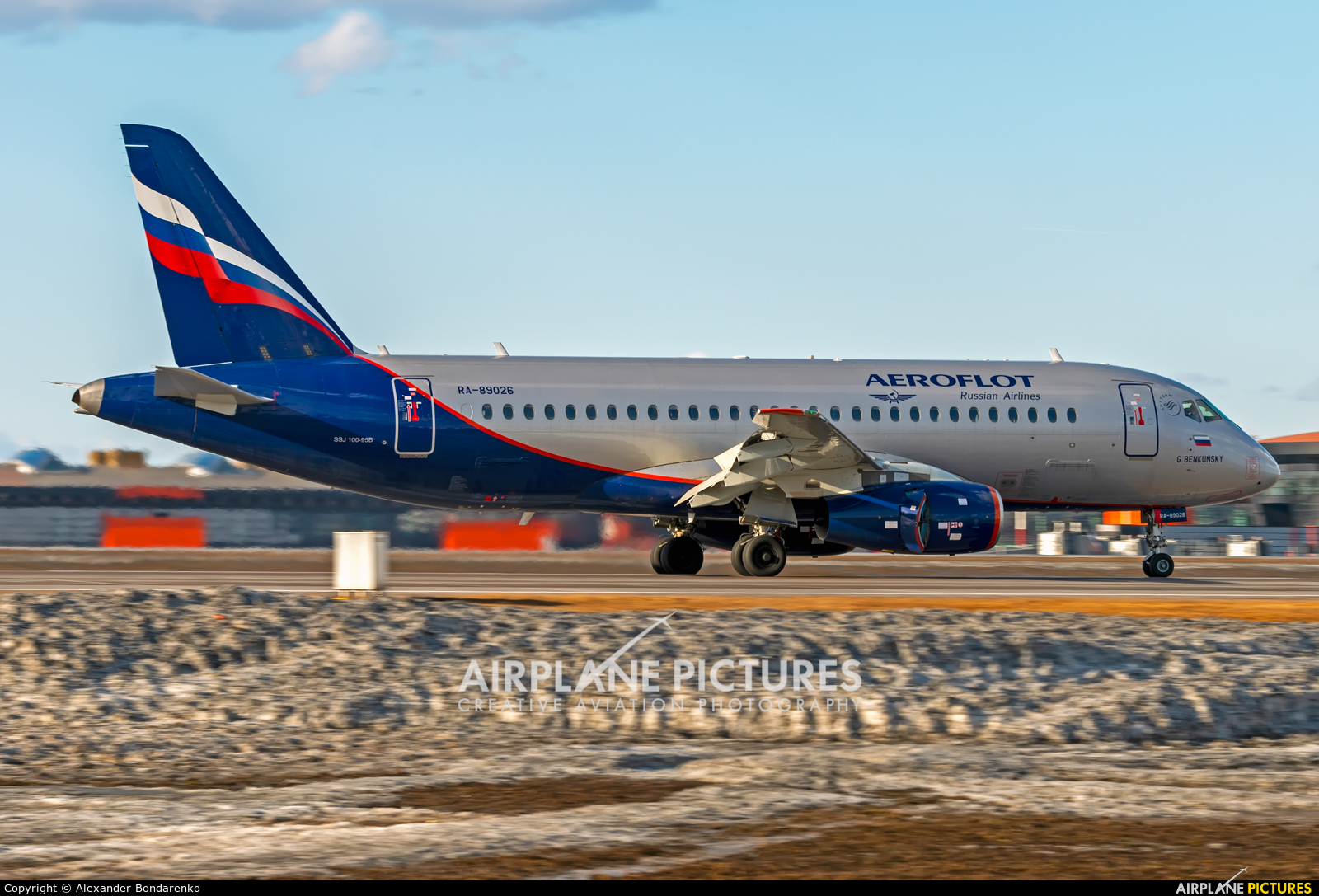 Aeroflot RA-89026 aircraft at Moscow - Sheremetyevo