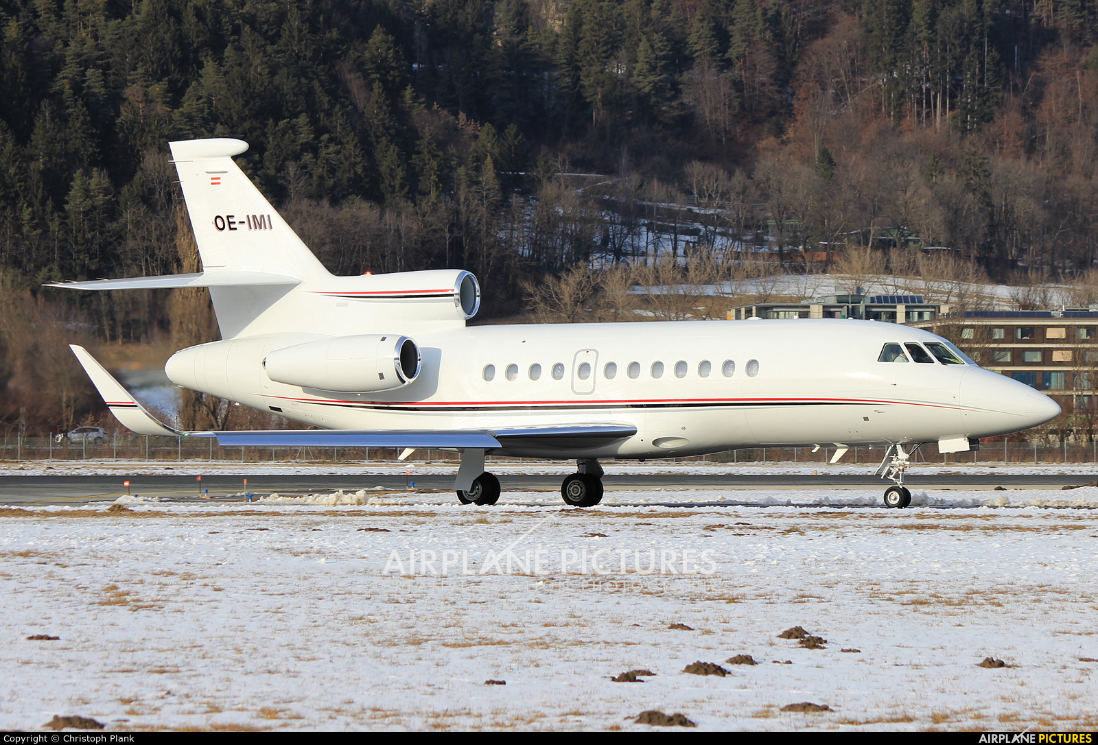 Avcon Jet OE-IMI aircraft at Innsbruck