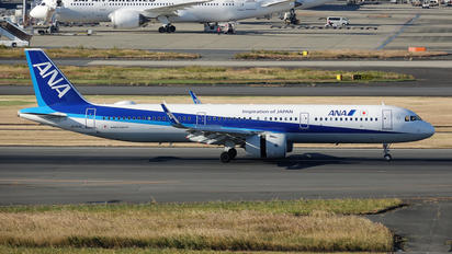 JA144A - ANA - All Nippon Airways Airbus A321 NEO