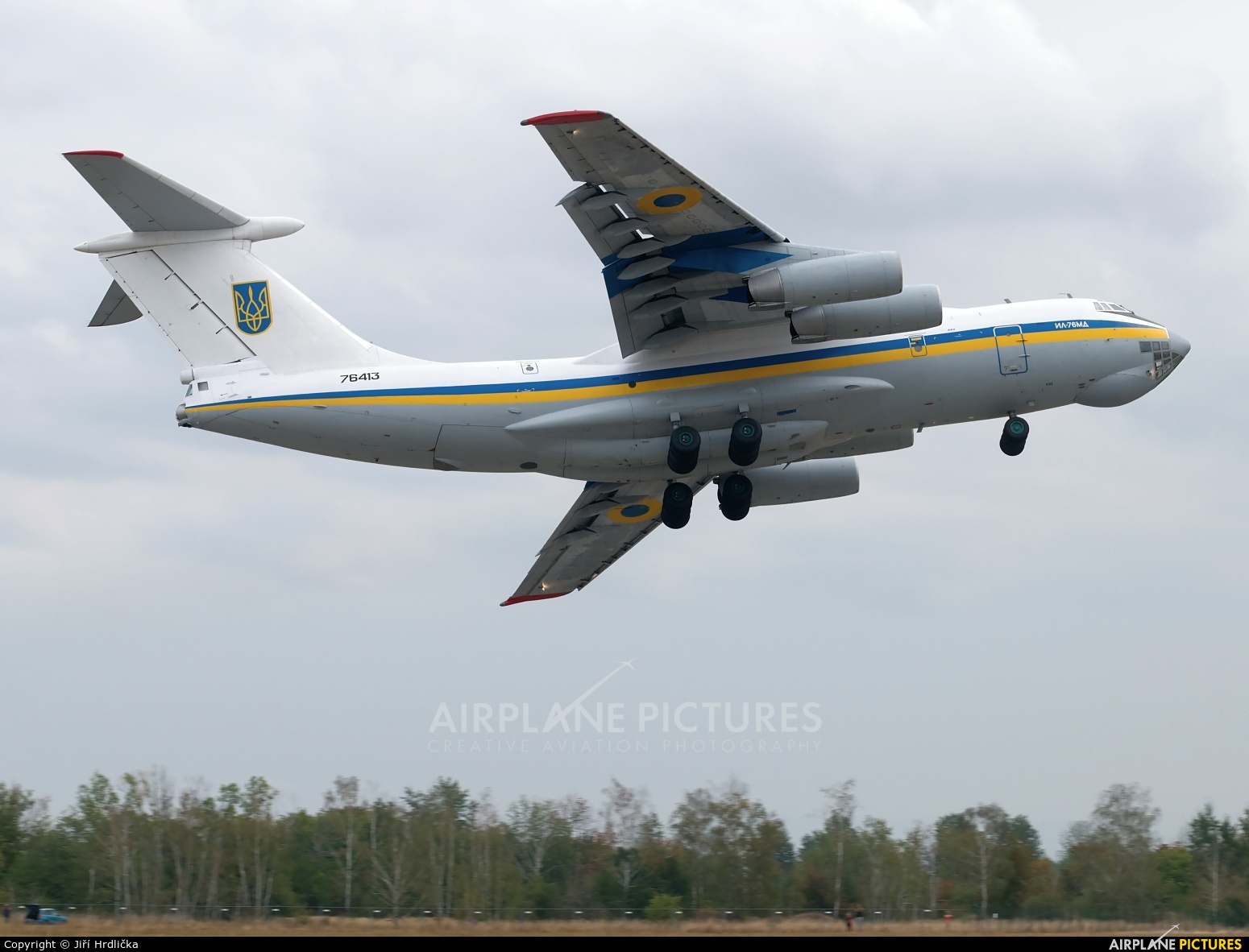 Ukraine - Air Force 76413 aircraft at Hradec Králové
