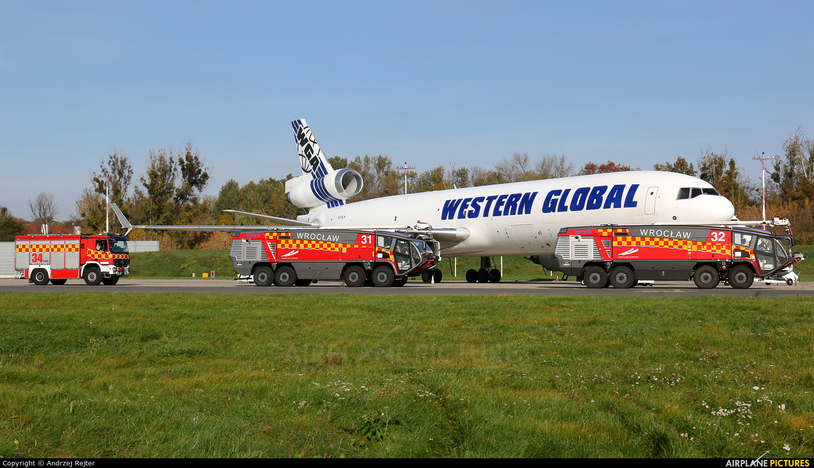 Western Global Airlines N799JN aircraft at Wrocław - Copernicus