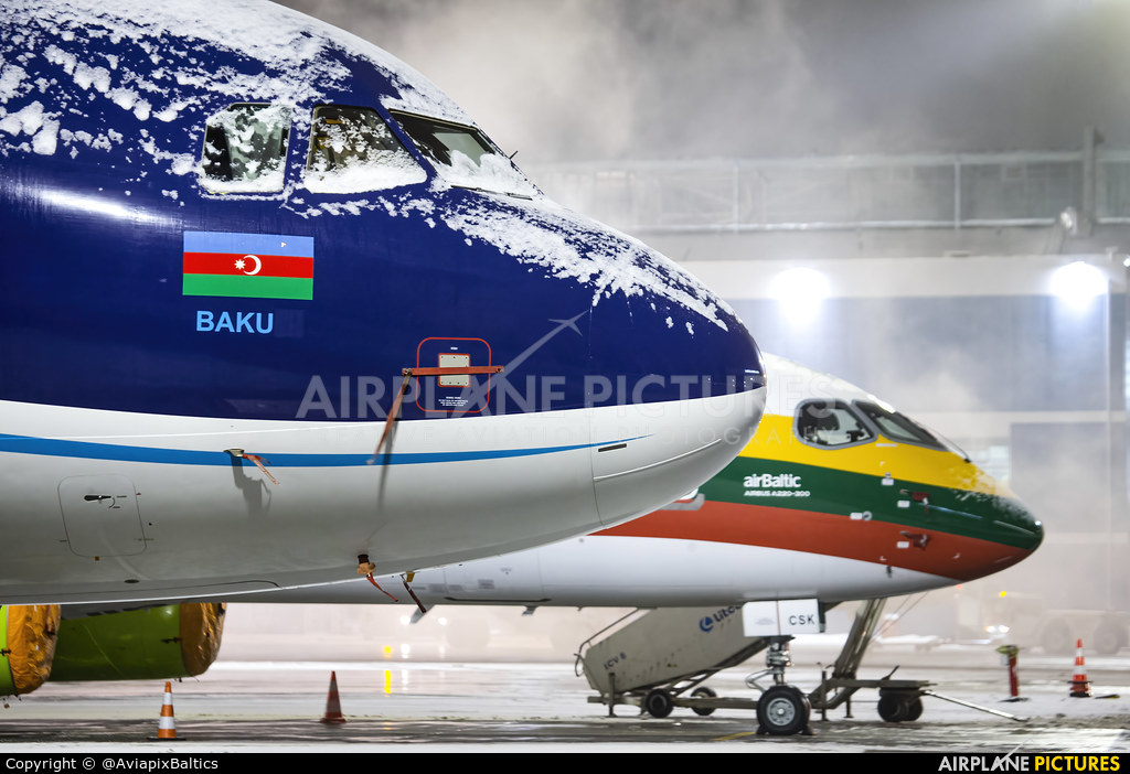 Azerbaijan - Government 4K-8888 aircraft at Vilnius Intl