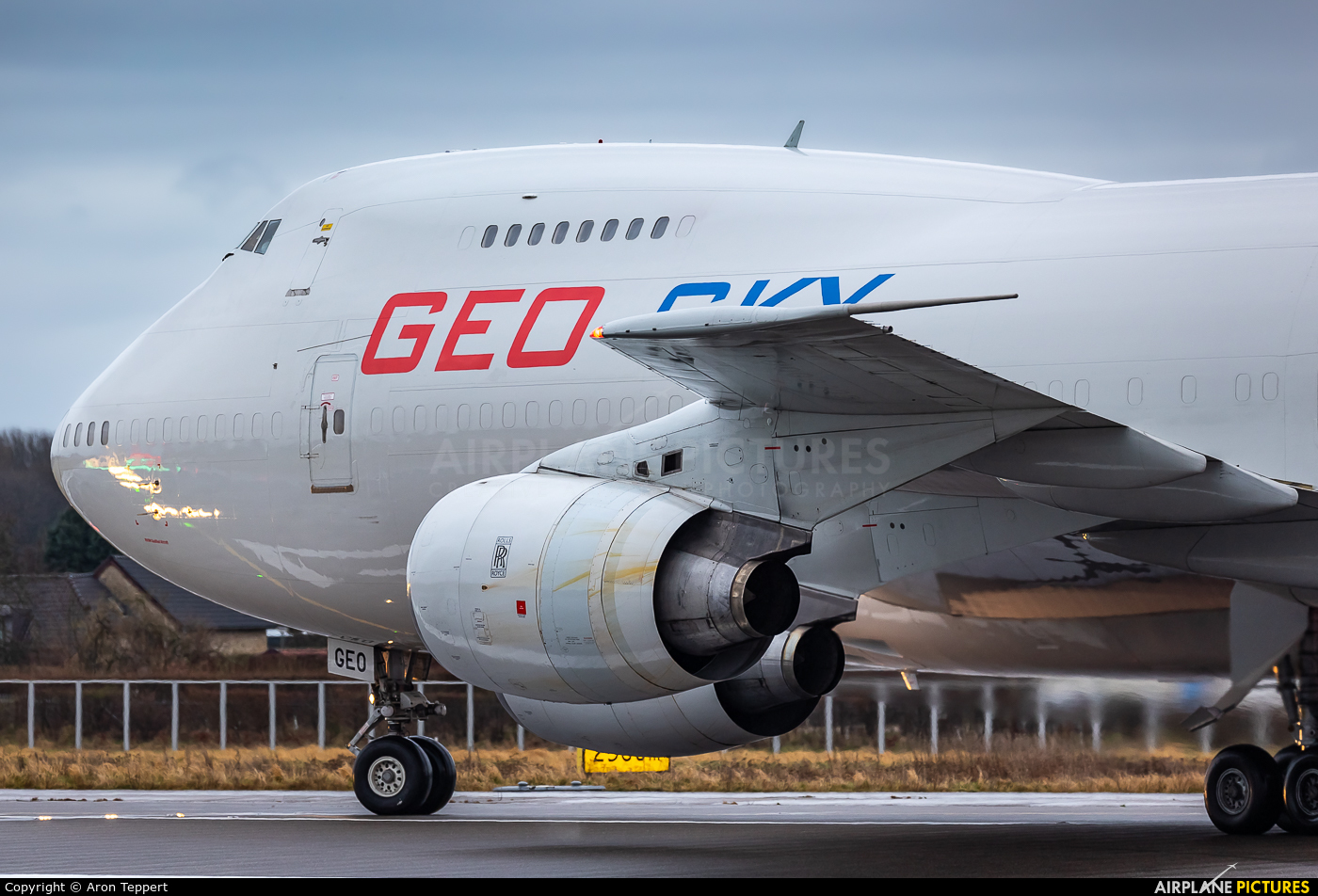 Geo-Sky 4L-GEO aircraft at Maastricht - Aachen