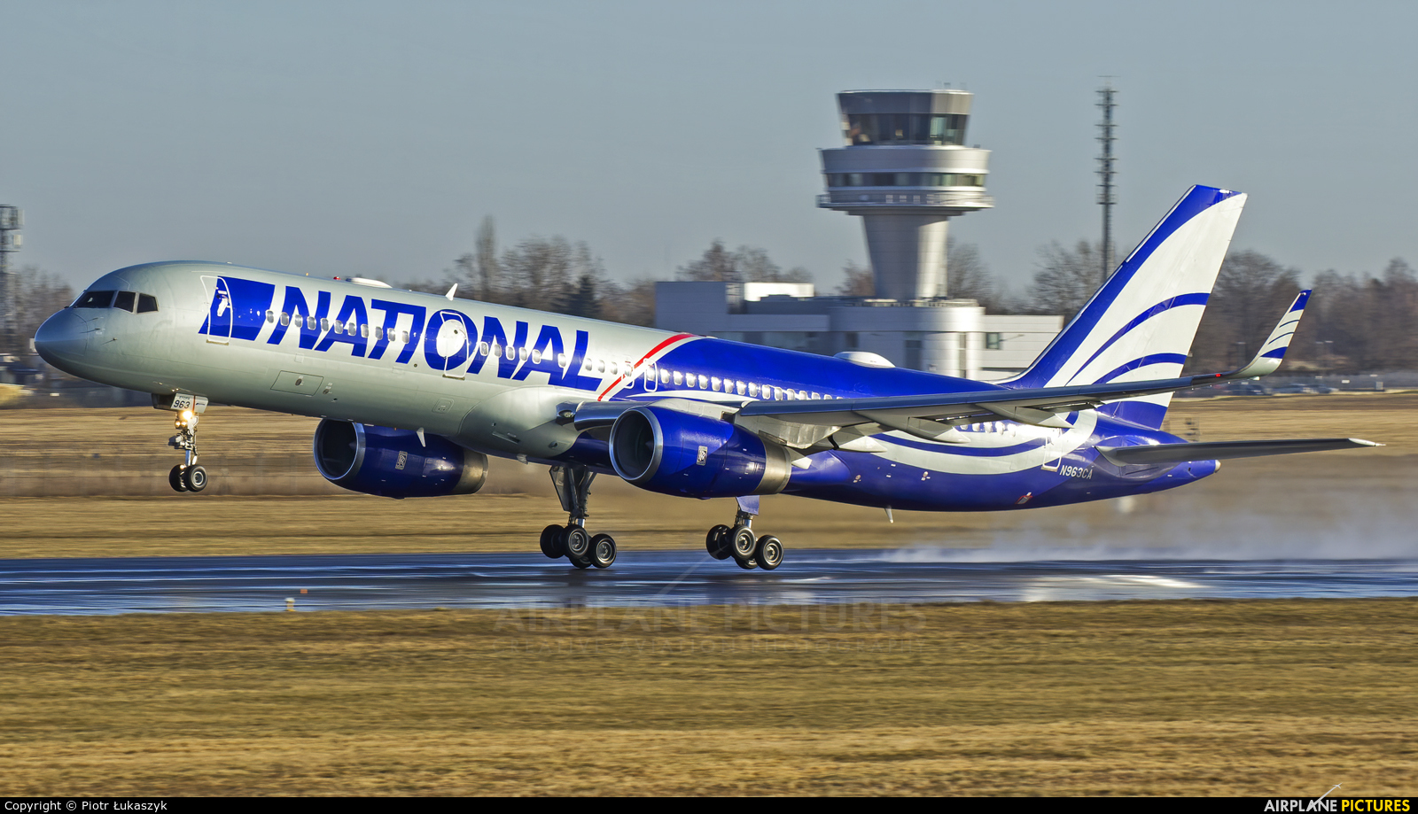 National Airlines N963CA aircraft at Poznań - Ławica