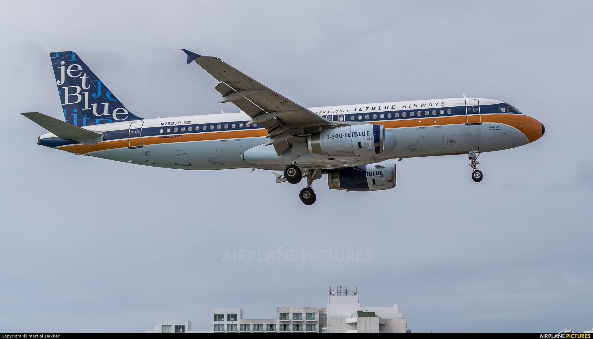 JetBlue Airways N763JB aircraft at Sint Maarten - Princess Juliana Intl