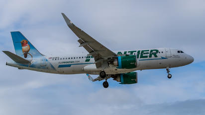 N318FR - Frontier Airlines Airbus A320
